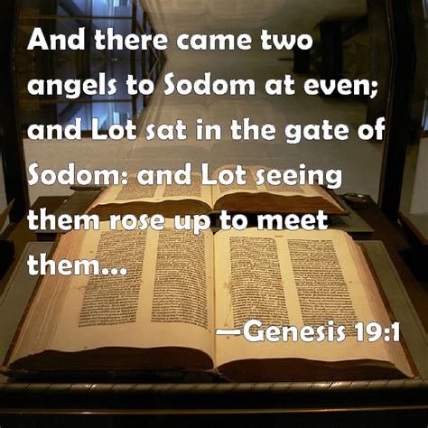Genesis 19:1.
